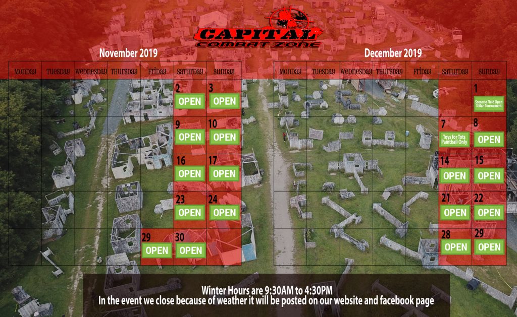 Capital Combat Zone Paintball and Airsoft Field